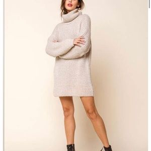 WEST OF MELROSE Keep It Chill Chunky Sweater Dress